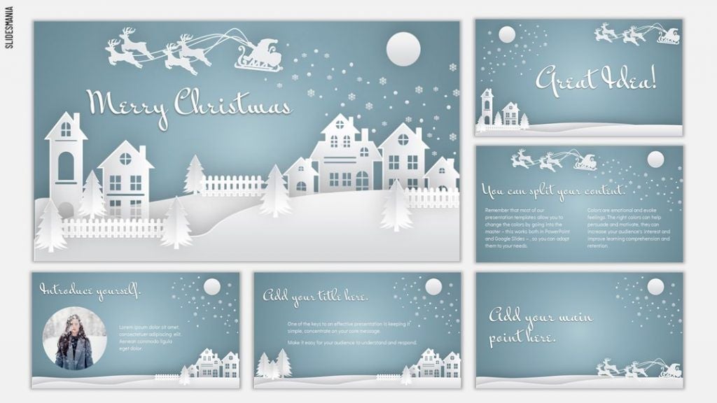 christmas power point templates