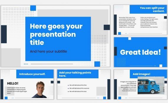 free pptx business template google slides