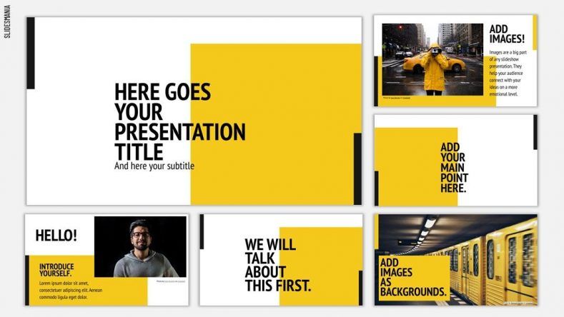 Manhattan Free Template for Google Slides or PowerPoint Presentations