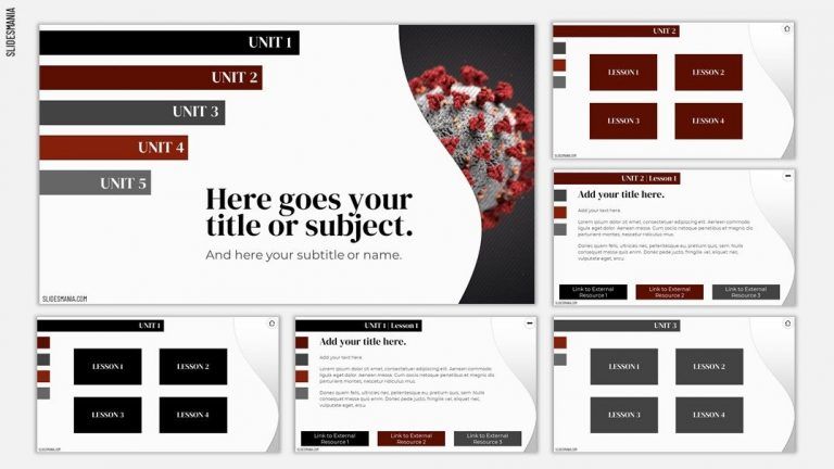 Weekly Planner for Online Lessons based on Google Slides or PowerPoint ...