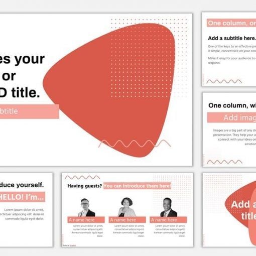 cute powerpoint presentation template