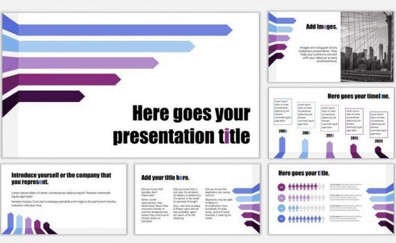purple google slides presentation
