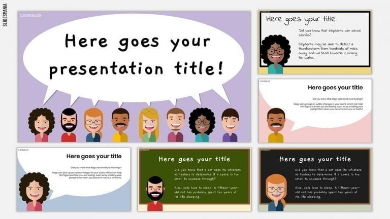 Free Simple PowerPoint templates and Google Slides themes for ...