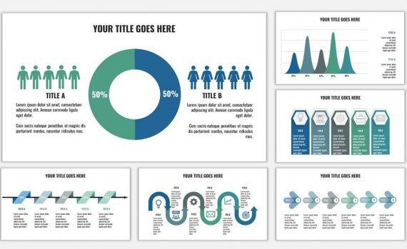presentation template infographic