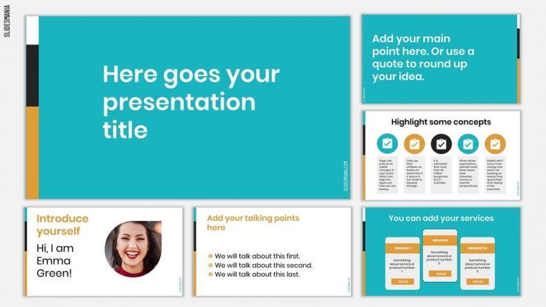 Yellow Templates for PowerPoint and Google Slides- Page 5 of 5 ...