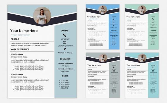 free resume presentation template