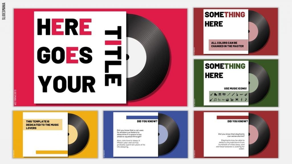 Music Template Google Slides