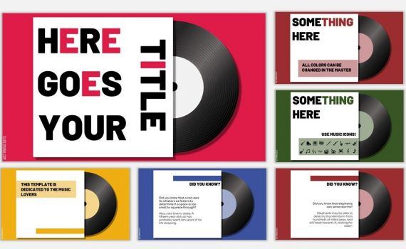 powerpoint presentation templates for music