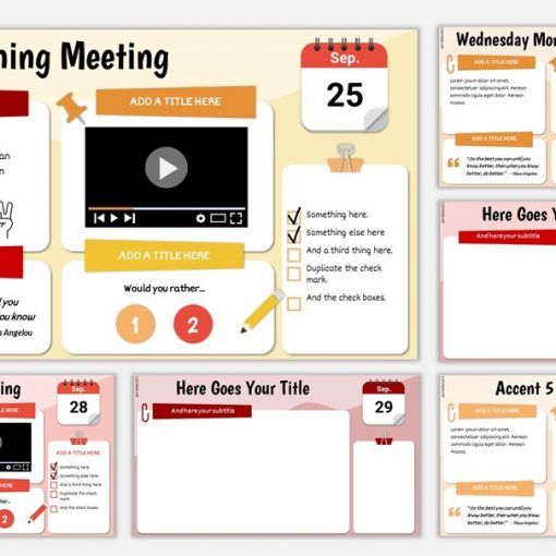 presentation google slide ideas