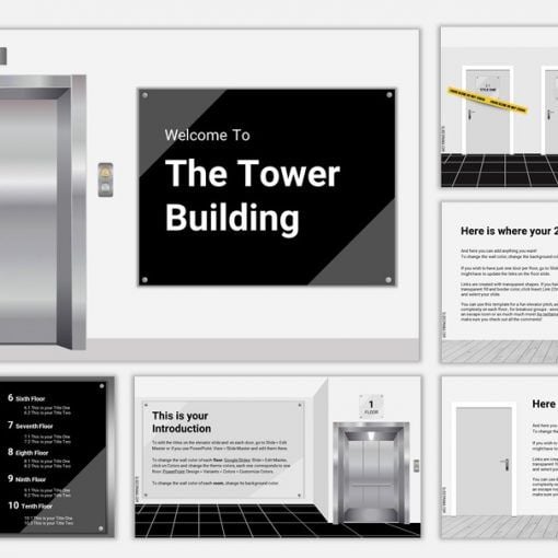 presentation timeline powerpoint template free