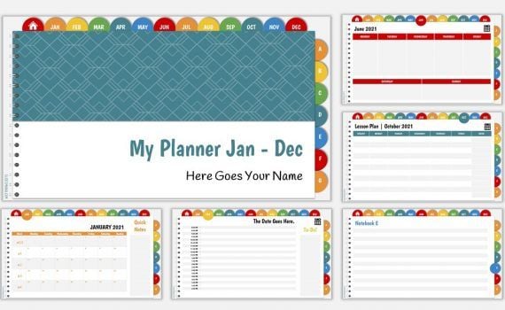 free notability planner 2021