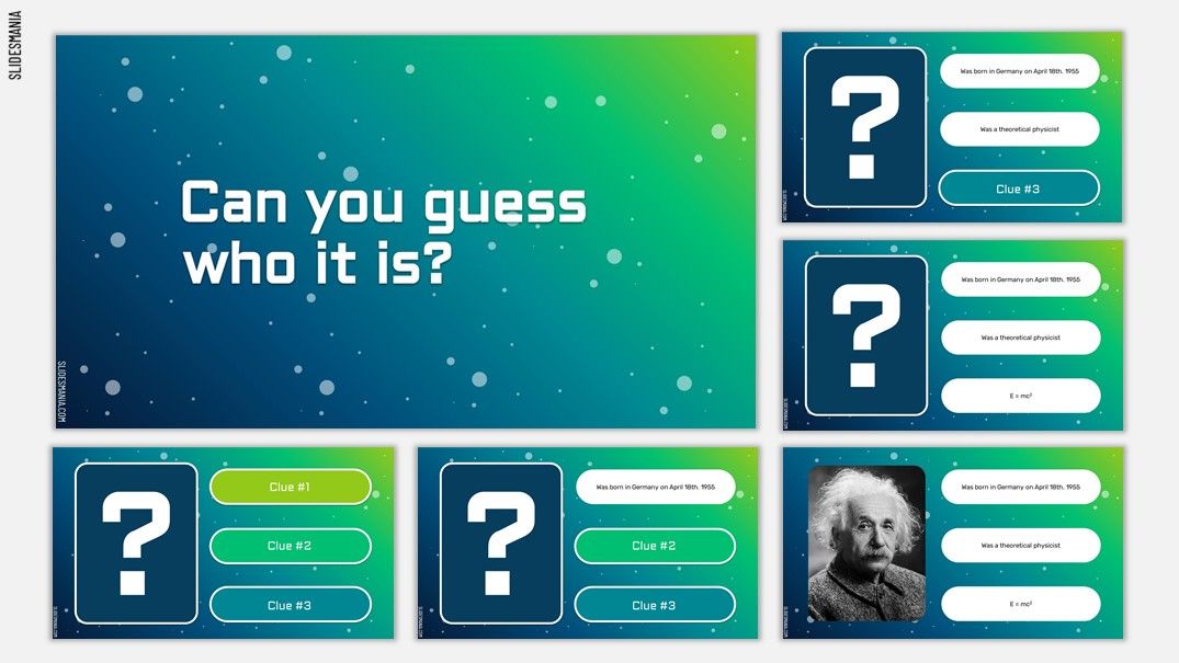 Can you who it Review slides template. SlidesMania