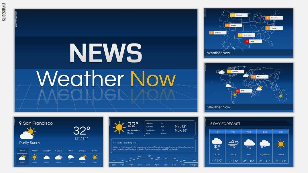 Free Weather Templates For PowerPoint And Google Slides SlidesMania Free Weather Templates For PowerPoint And Google Slides SlidesMania