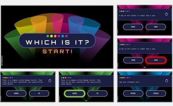 free presentation games