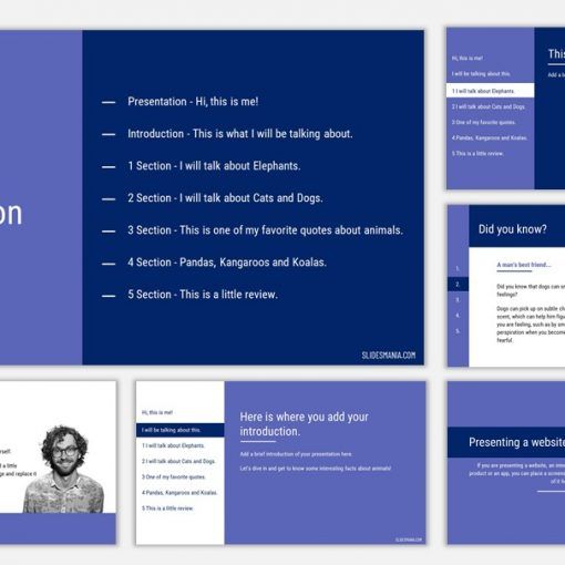 Adams Free Template for Google Slides or PowerPoint - SlidesMania