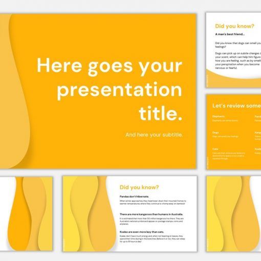 marketing campaign presentation example
