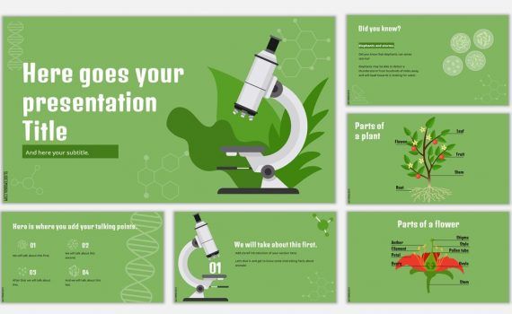 science fair project presentation powerpoint template