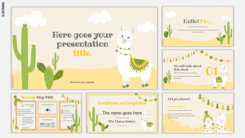cute themes for google slides