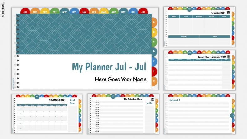 Teacher Digital Planner – July 2023 to July 2024 version. - SlidesMania