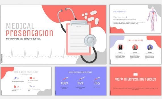 scientific presentation ppt template