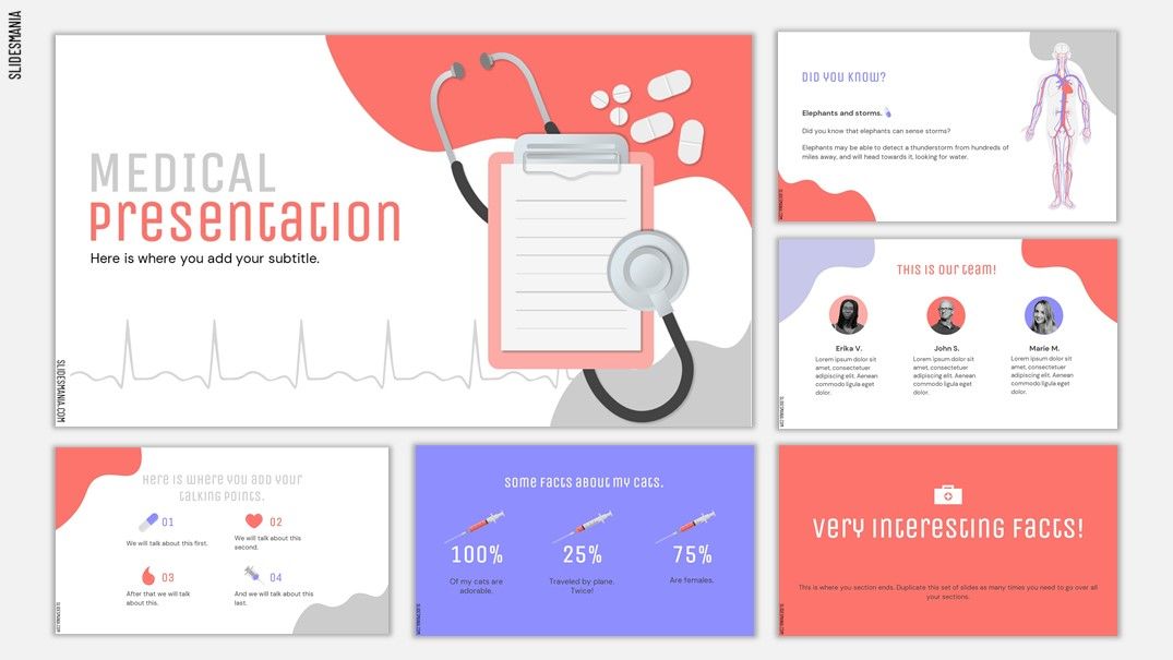 Medical template | Free PowerPoint template & Google Slides theme