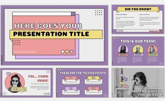 technology presentation template free