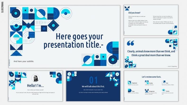 twitter template for powerpoint