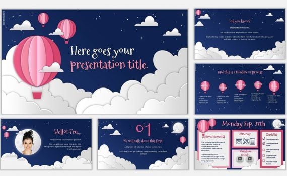 powerpoint presentation animation template