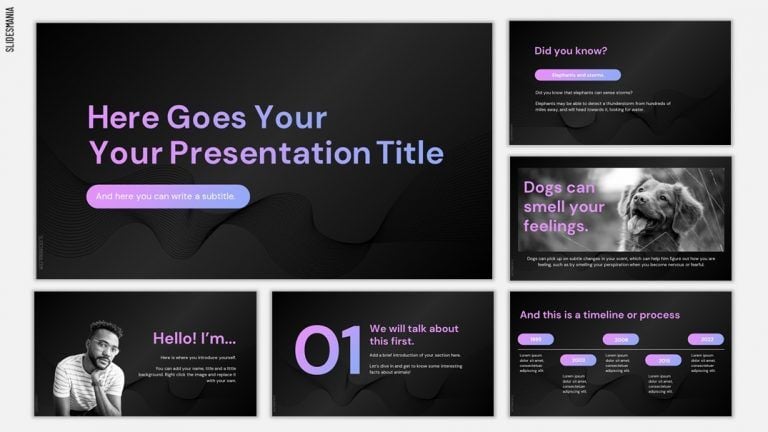 Free Modern Templates for PowerPoint and Google Slides - SlidesMania