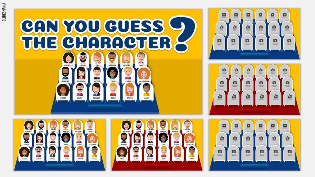 guess who characters