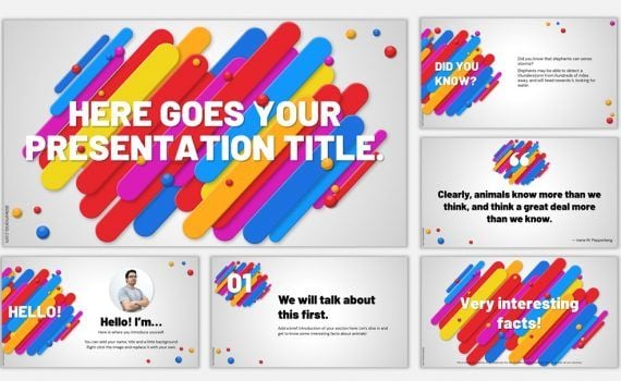 free colorful powerpoint templates