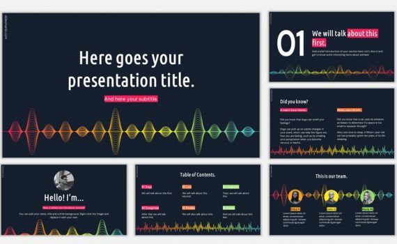 Simple Green Template for PowerPoint