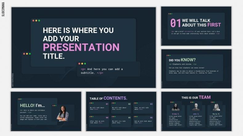 free powerpoint slideshow templates