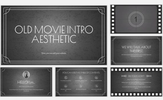 create a movie presentation