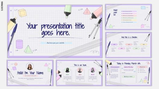 Free Geometric PowerPoint templates and Google Slides themes - SlidesMania