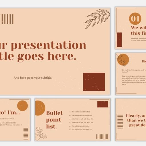powerpoint presentation template minimalist