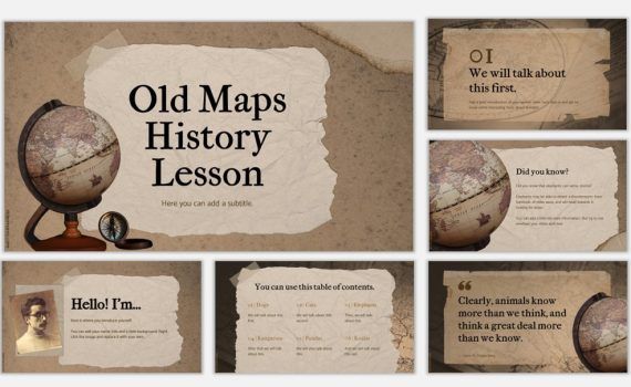 a presentation on history