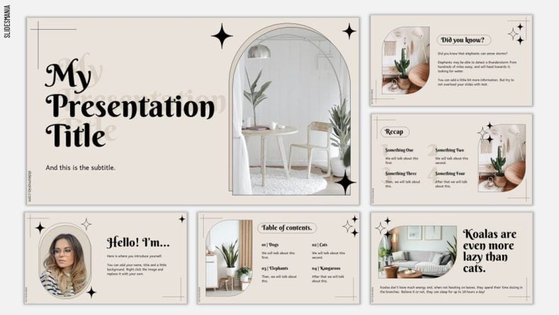 Free Fashion Google Slides themes and PowerPoint templates