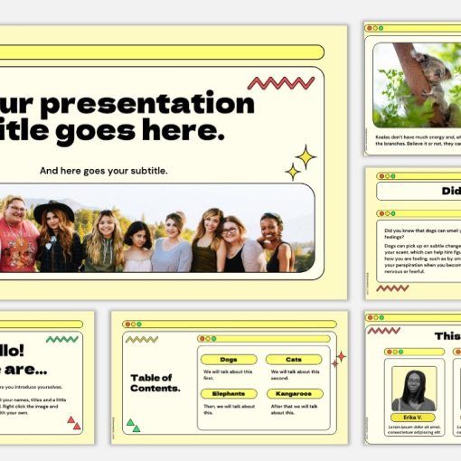presentation slides template free