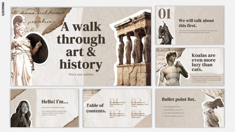 powerpoint history presentation templates