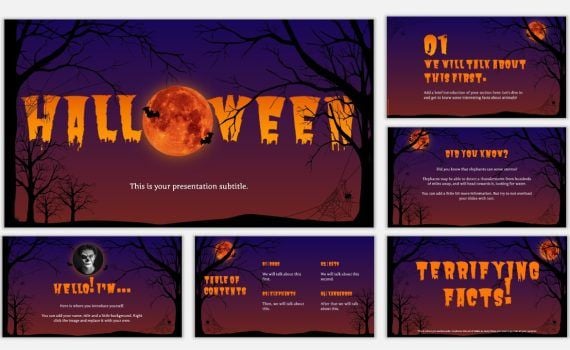 presentation about halloween