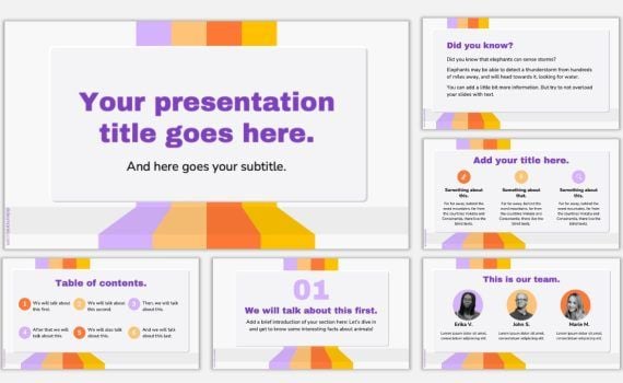 presentation slides template professional