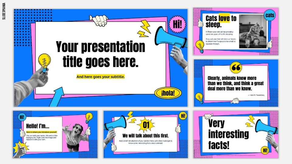 cool presentation templates free