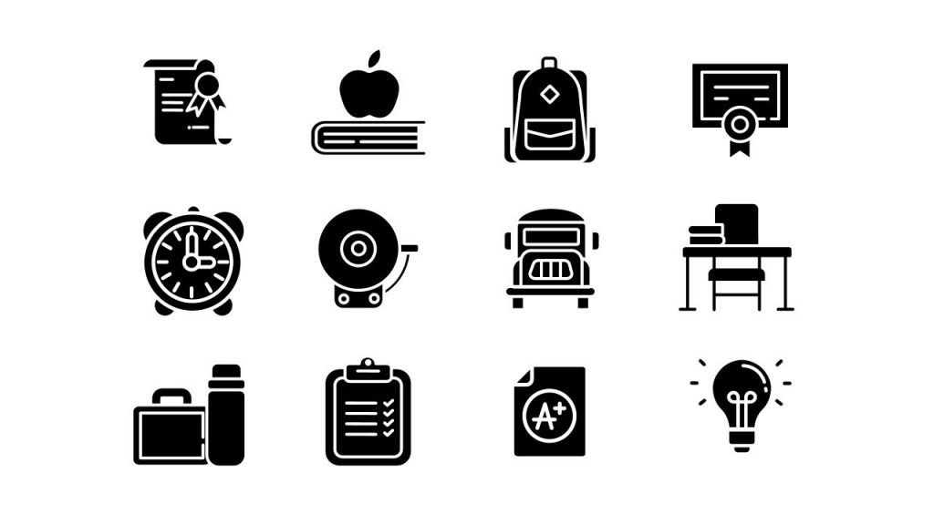 School icon collection | 0016 - SlidesMania