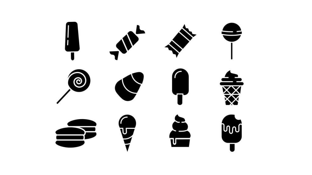 Sweets icon collection | 0018 - SlidesMania