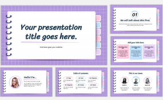 aesthetic presentation templates powerpoint